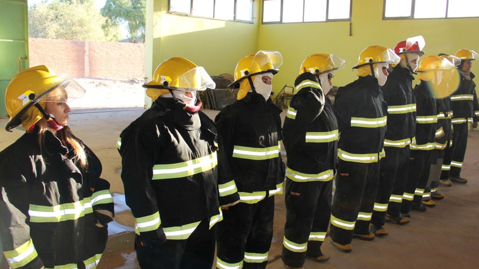 argentina community fire fighters