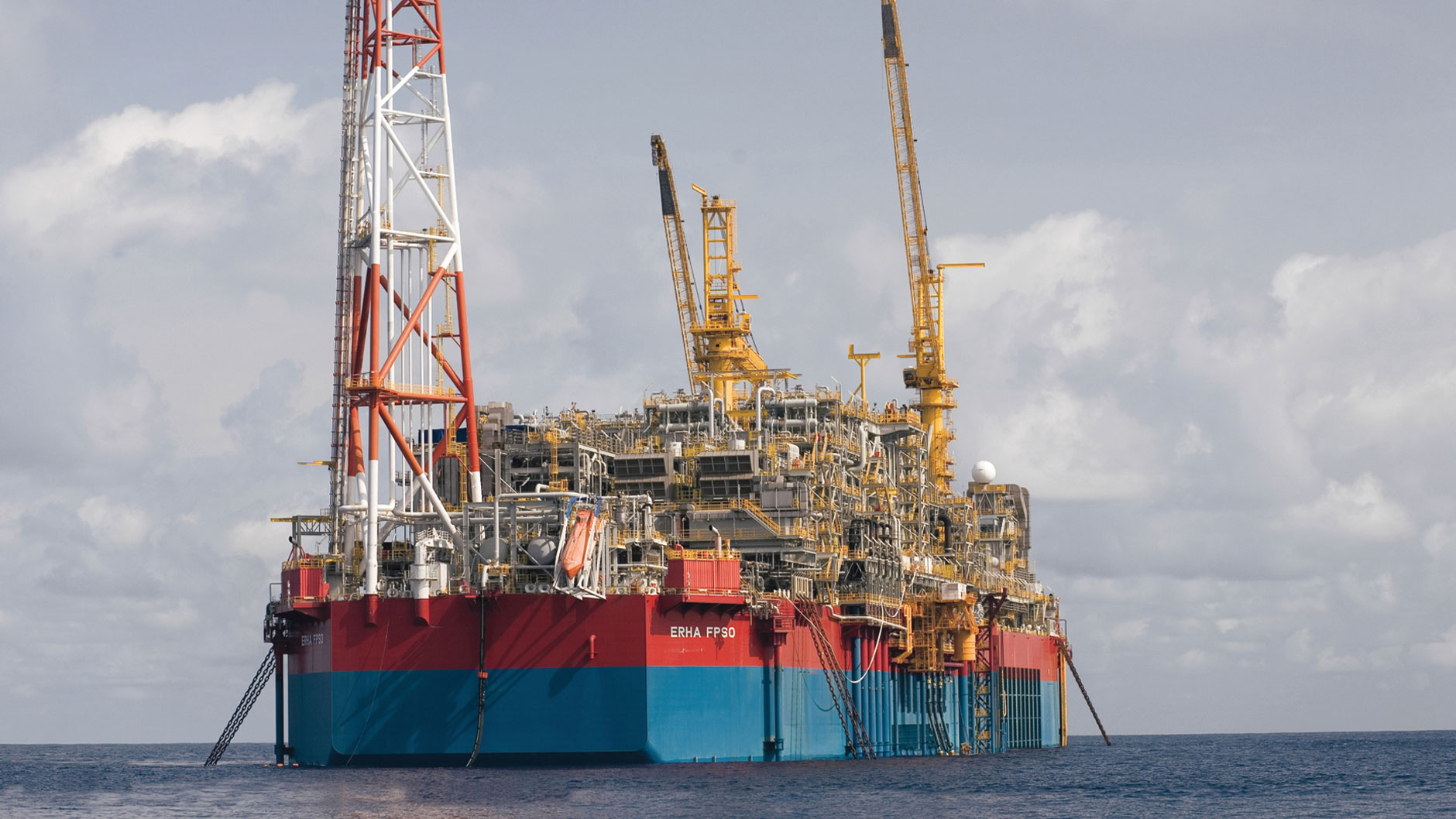 The Erha FPSO vessel.