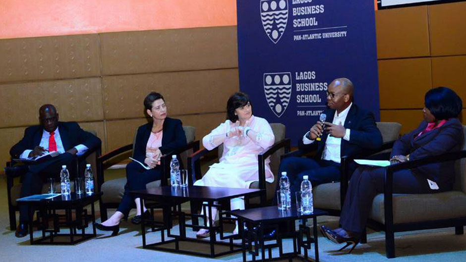 nternational Women’s Day at the Enterprise Development Centre of Pan-Atlantic University in Lagos.