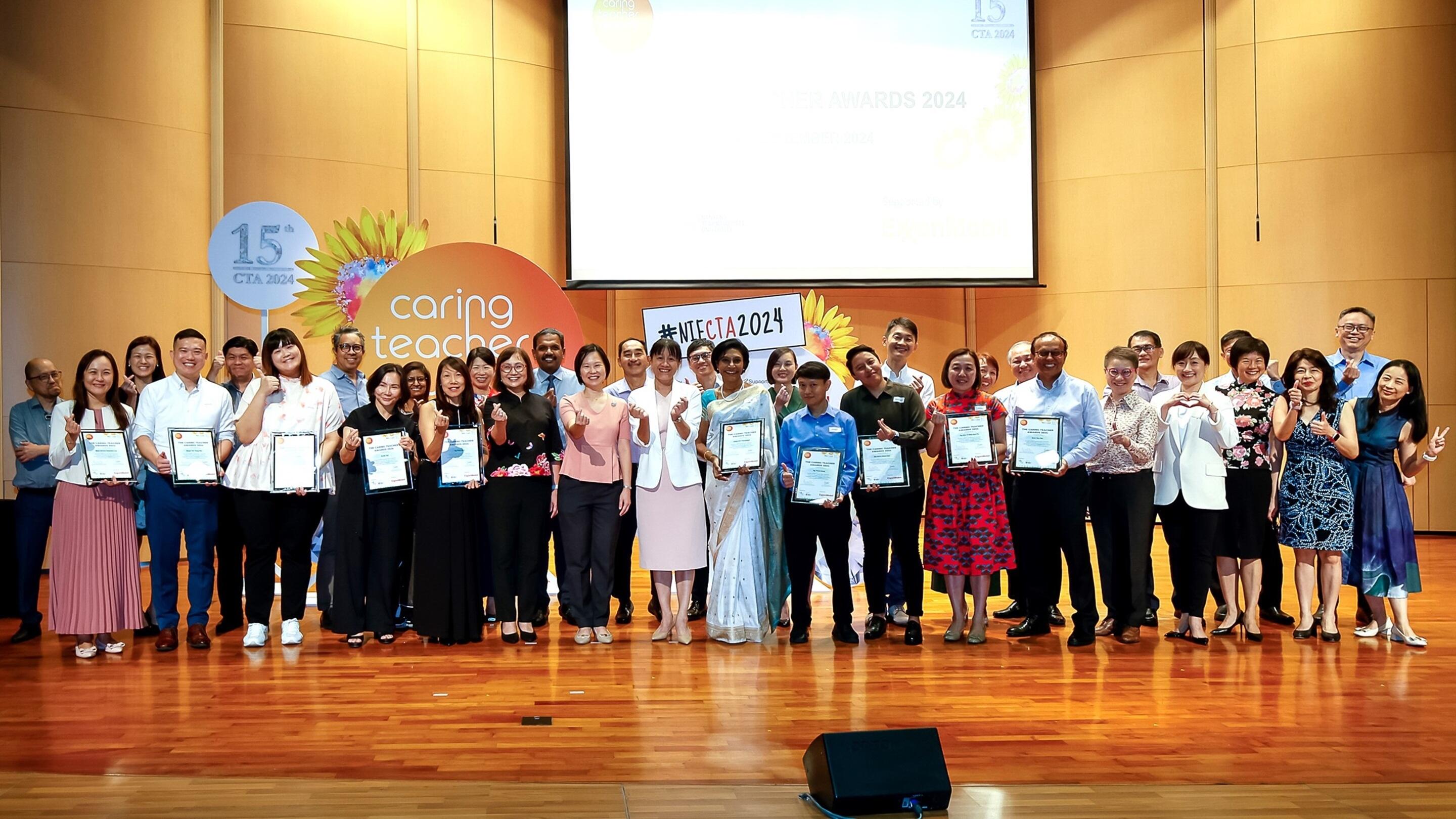 2024 Caring Teachers awardees group photo