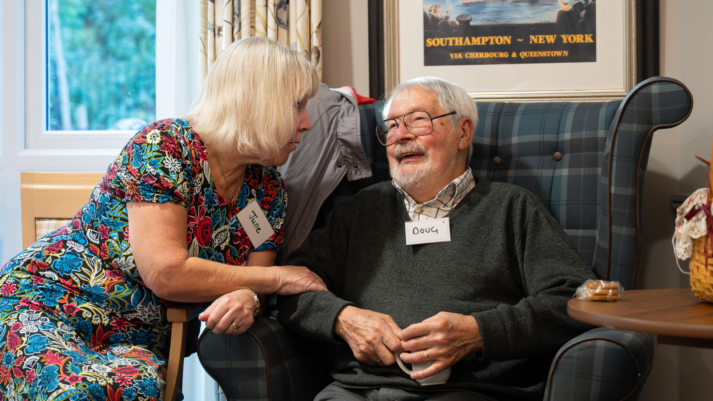 Dementia care program participants