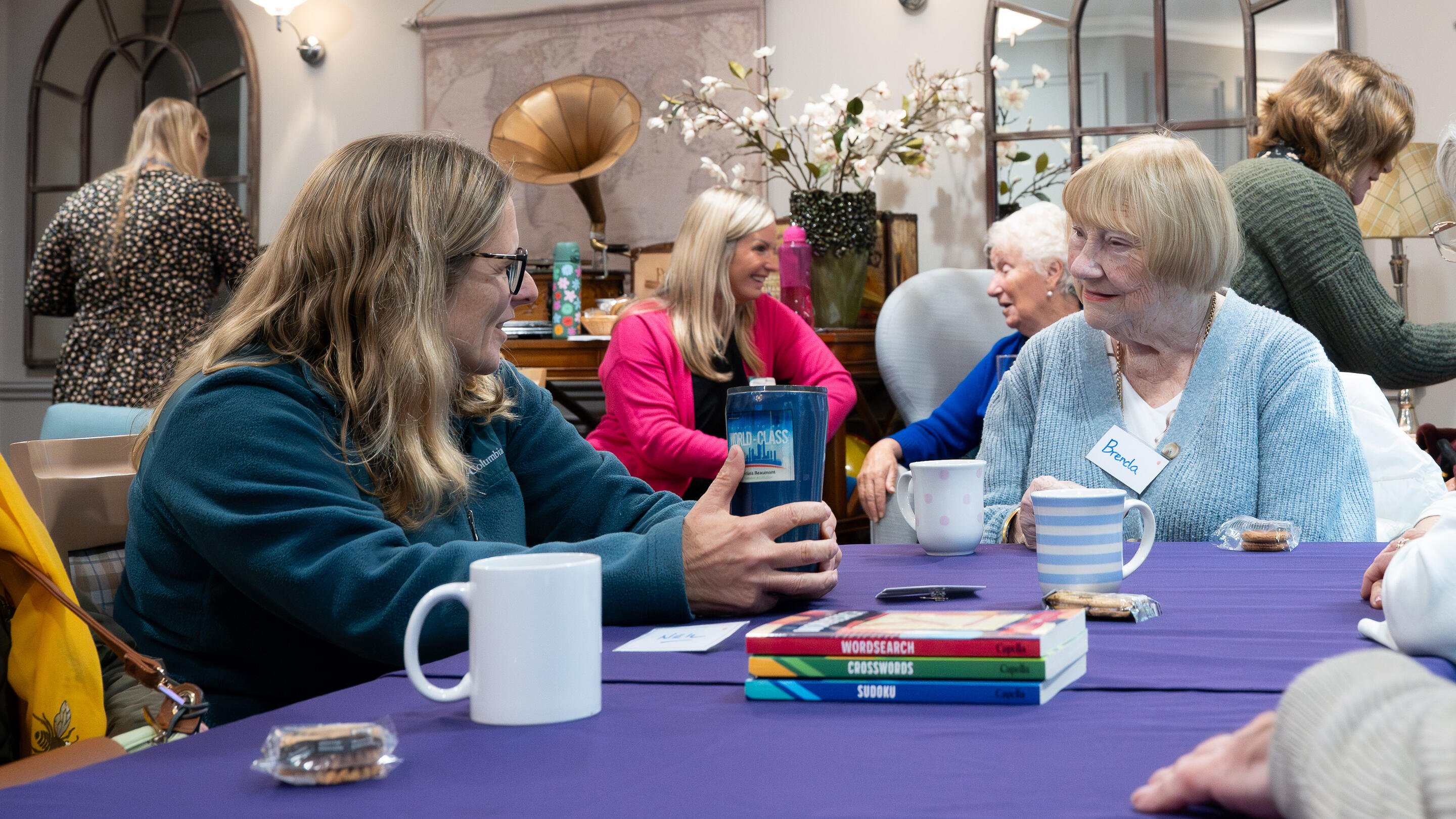 Dementia care program participants