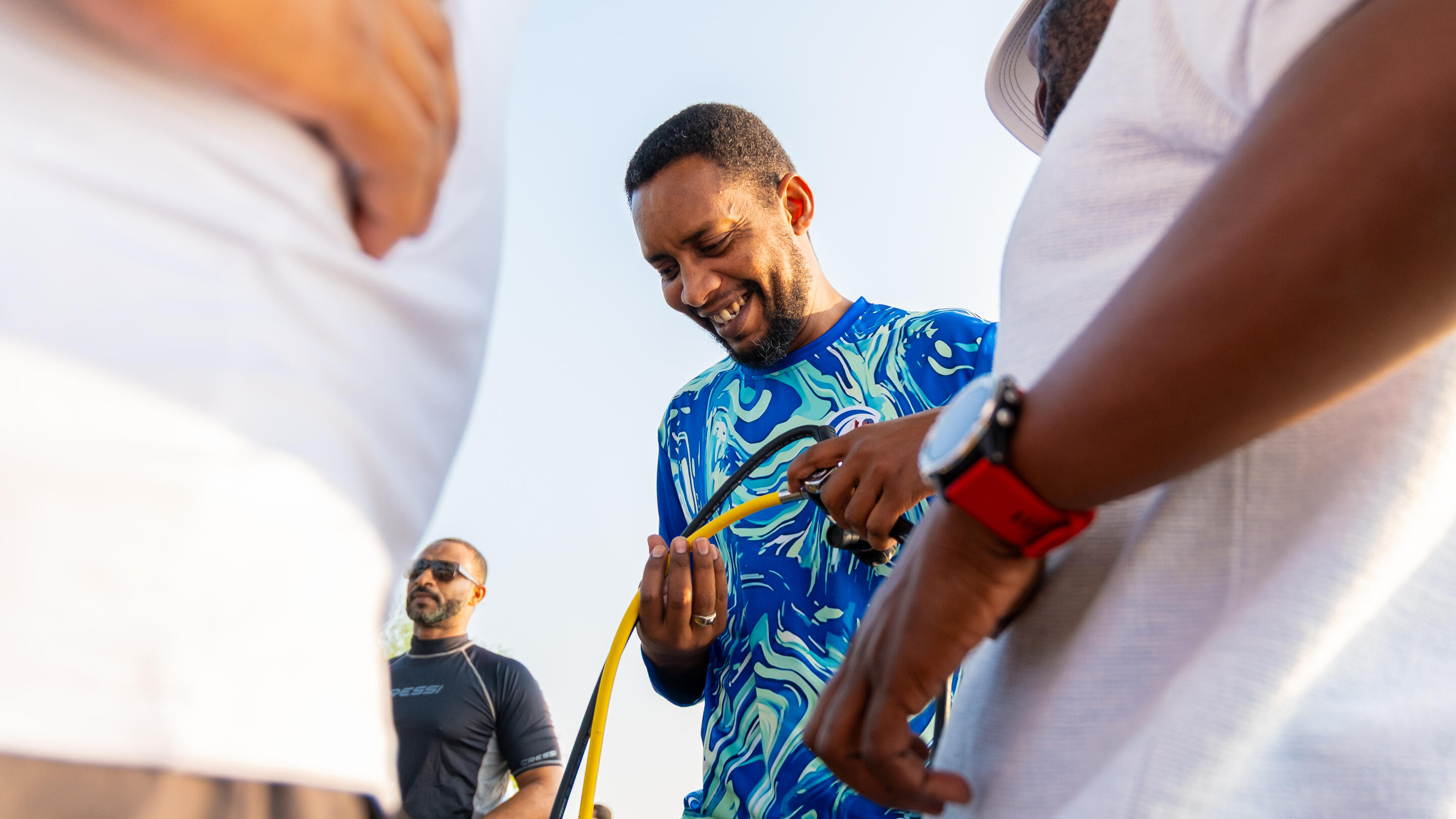 Divers were excited and motivated, knowing their efforts  would make a real difference.