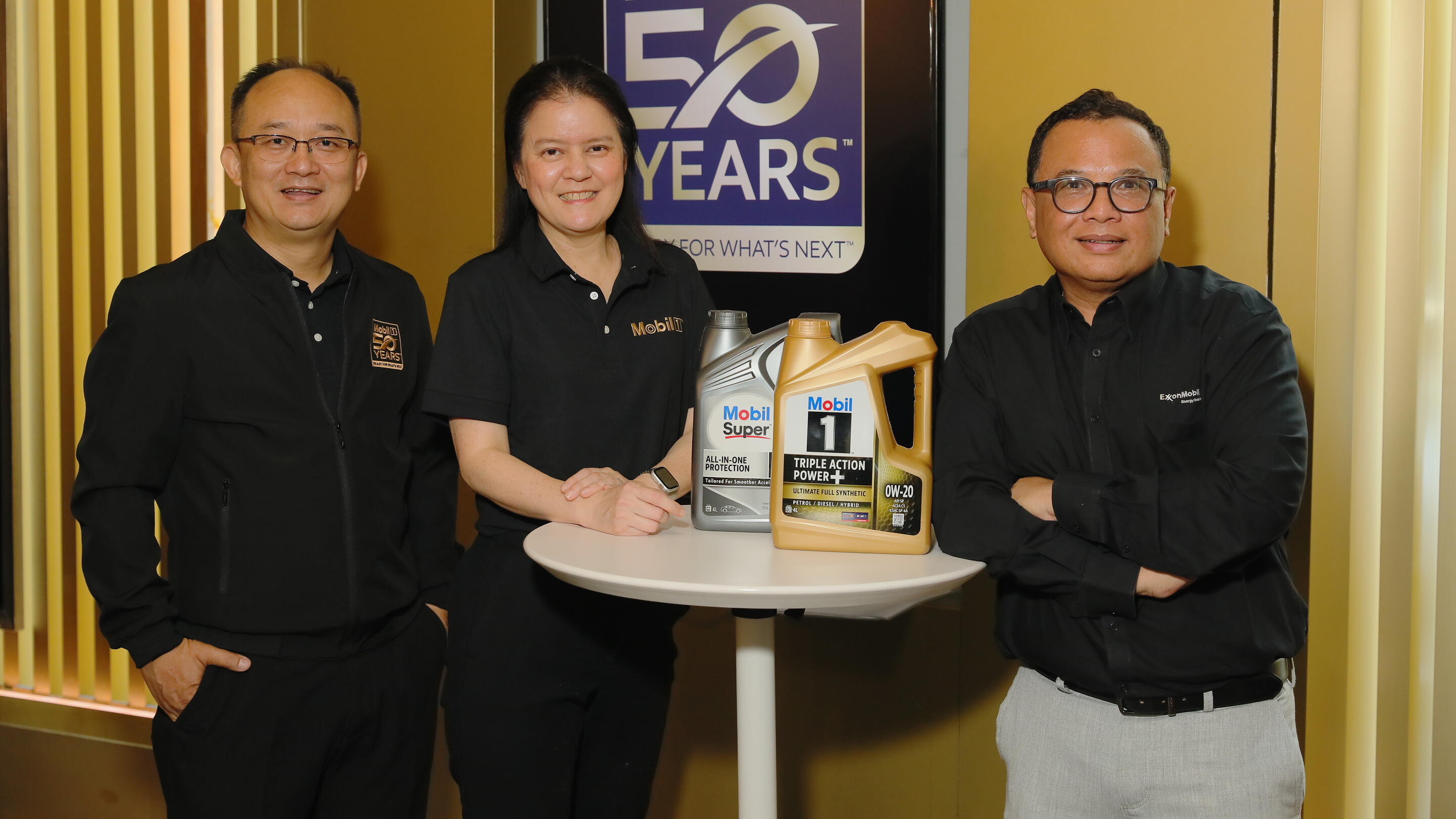 Mobil 1 50 years press conference in Thailand