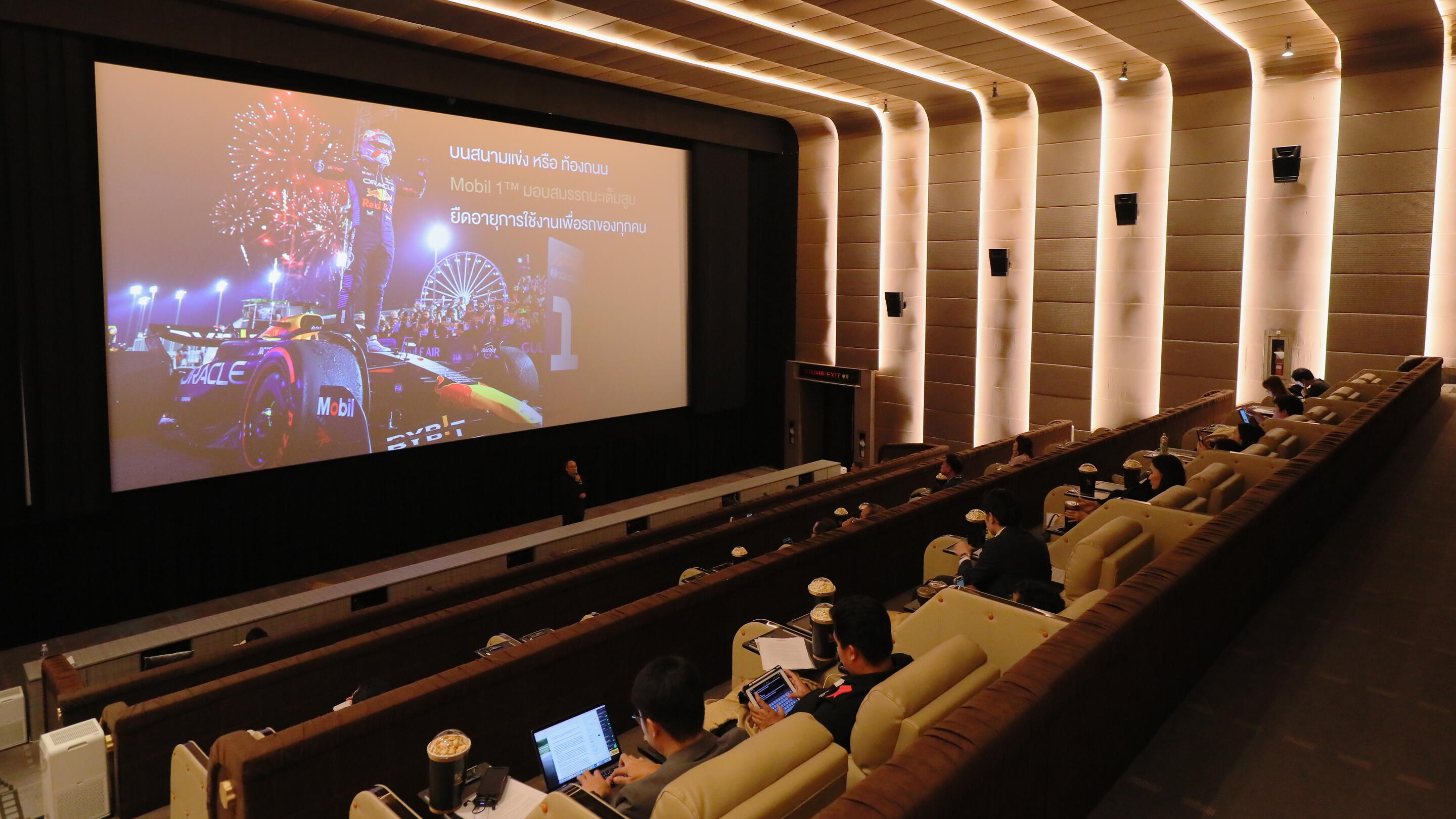 Mobil 1 50 years press conference in Thailand