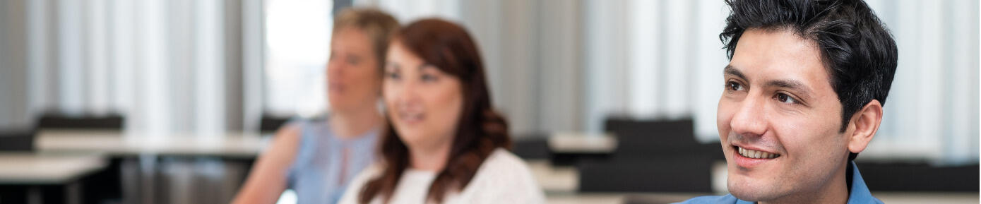 employees in conference or training room