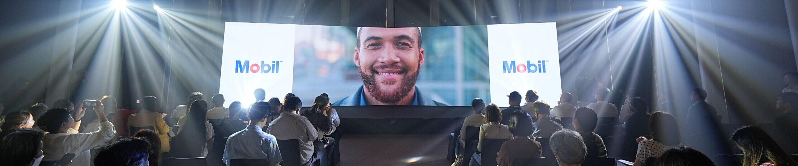 business presentation with audience