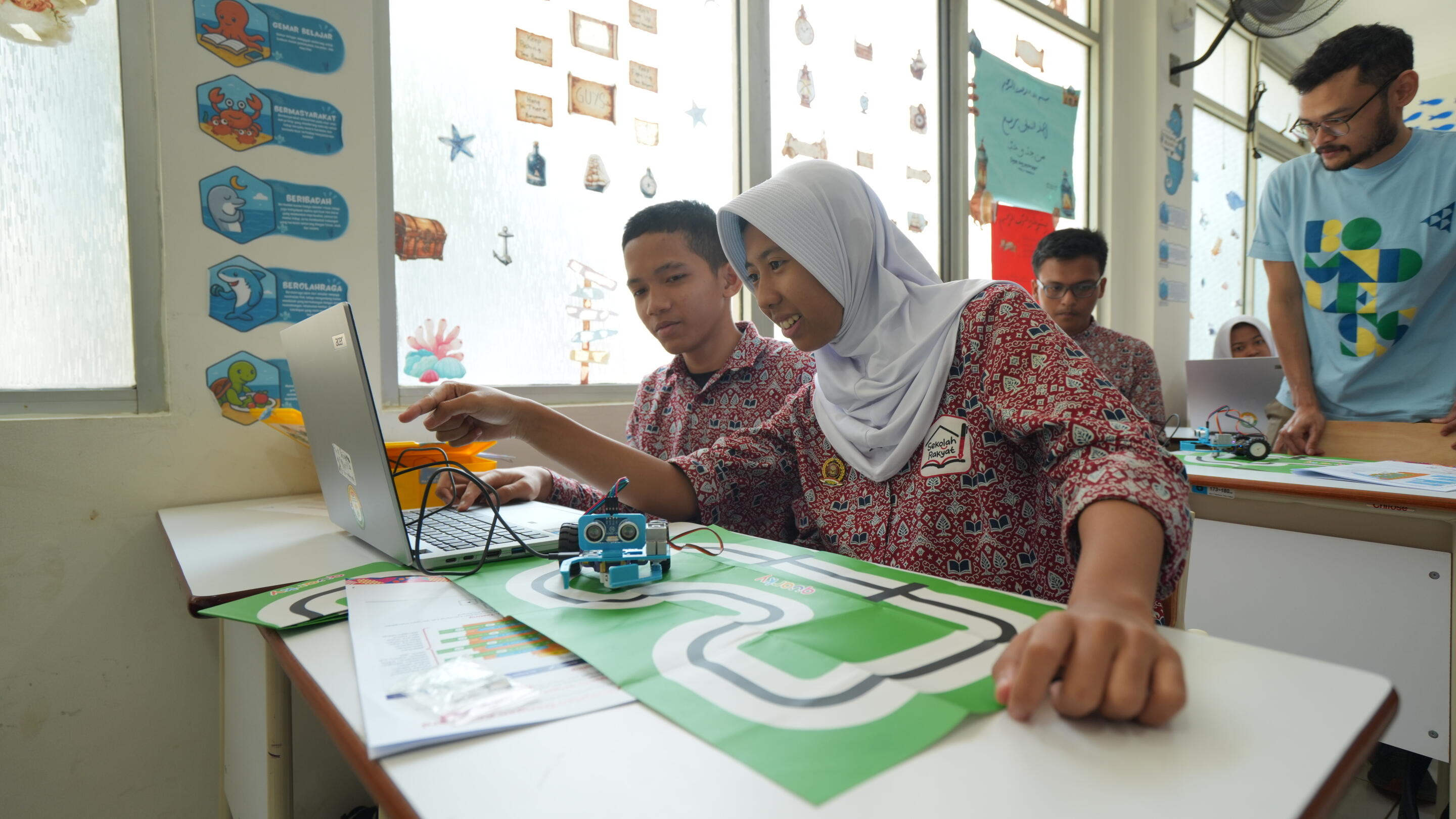 STEM-focused learning program for students in Indonesia