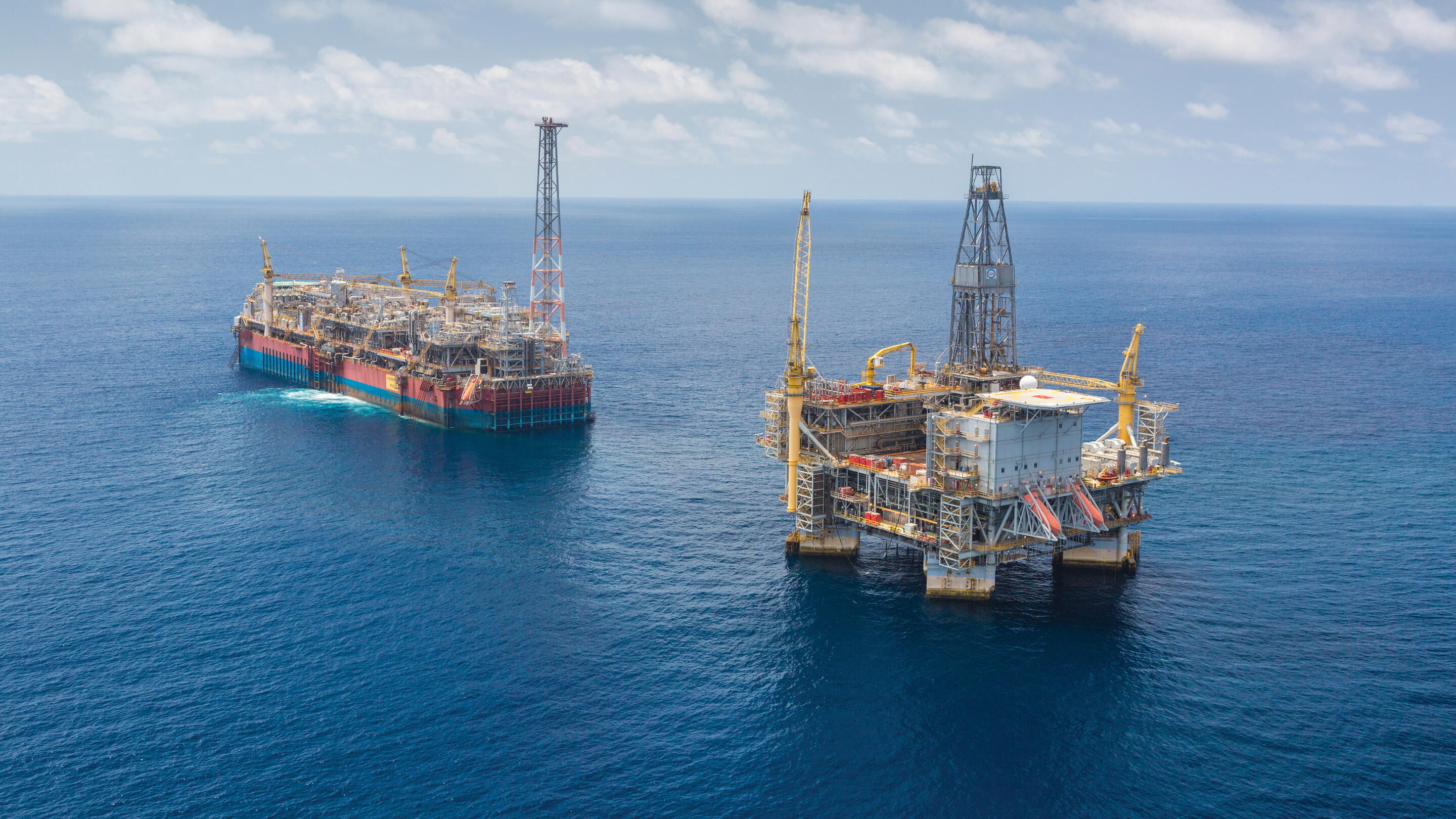 Deepwater blocks in Angola where ExxonMobil holds interest.
