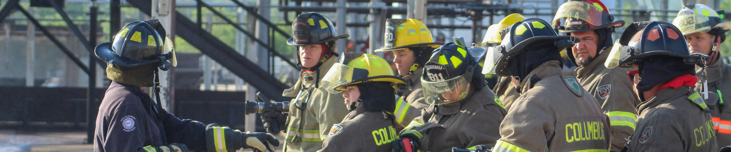 group of firefighters