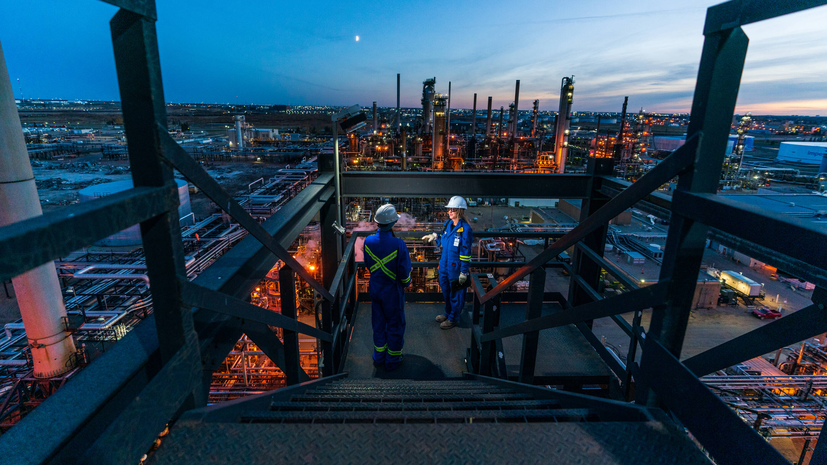 Strathcona refinery in Edmonton, Alberta