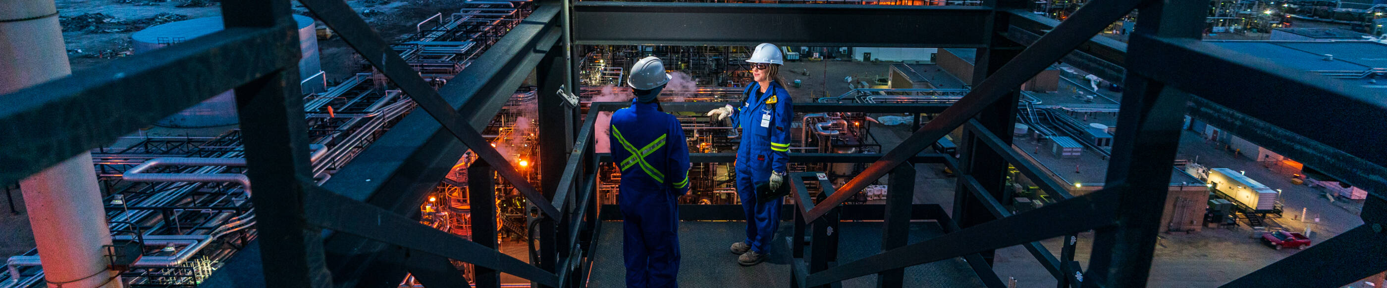 Strathcona refinery in Edmonton, Alberta