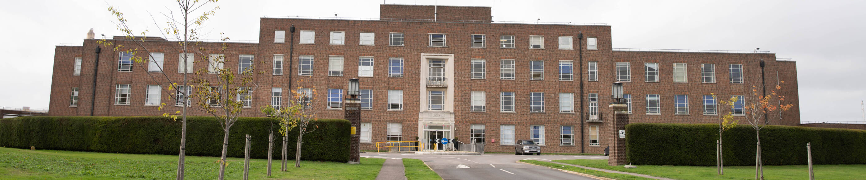 Fawley administration building exterior
