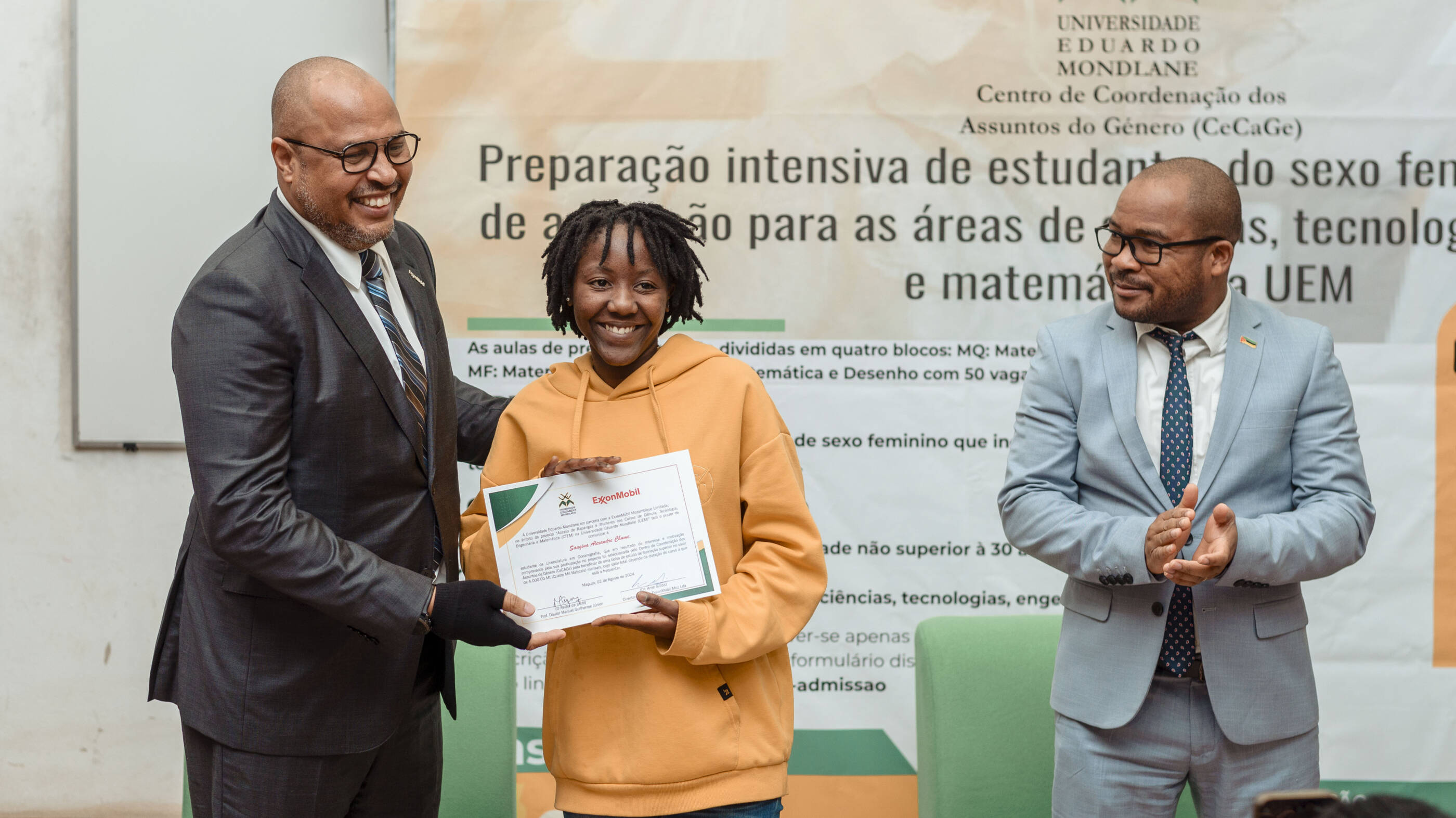 ExxonMobil Supports Higher Education with STEM Scholarships at Eduardo Mondlane University (UEM)