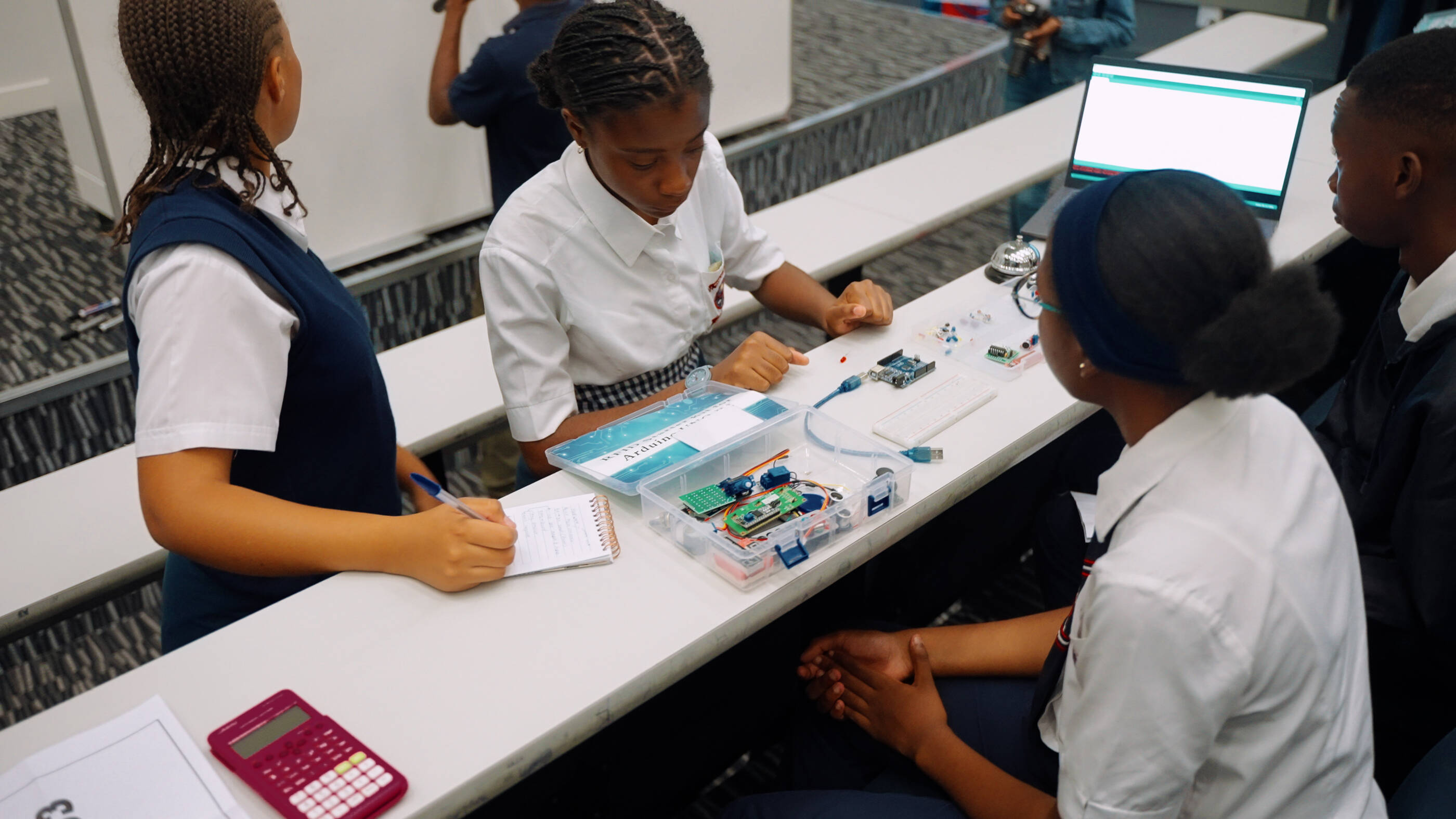 STEM Africa students