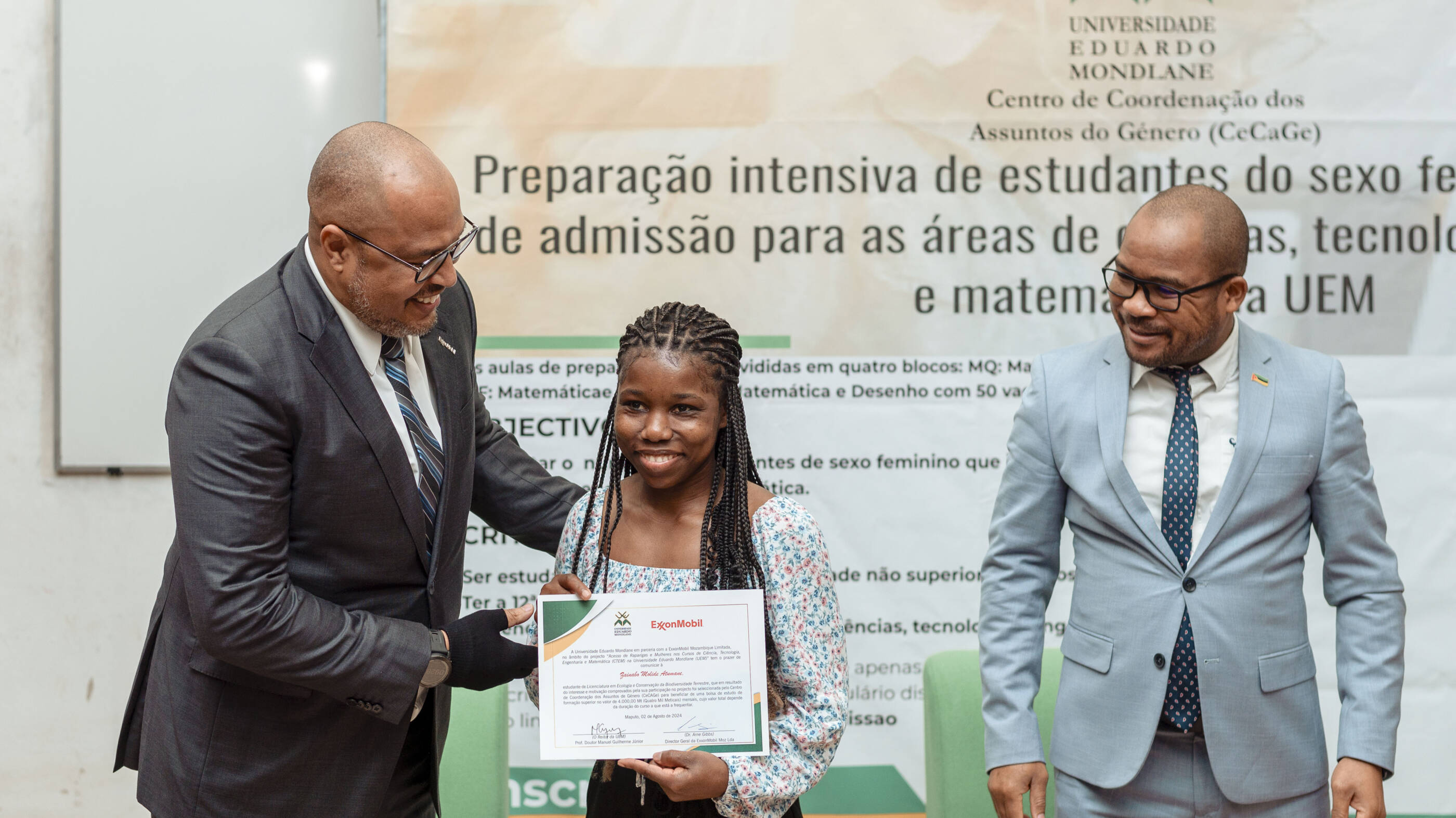 ExxonMobil Supports Higher Education with STEM Scholarships at Eduardo Mondlane University (UEM)
