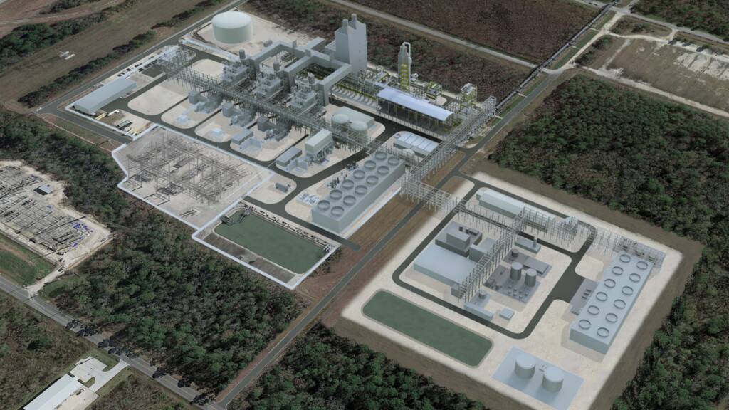 Calpine's natural gas power generation facility