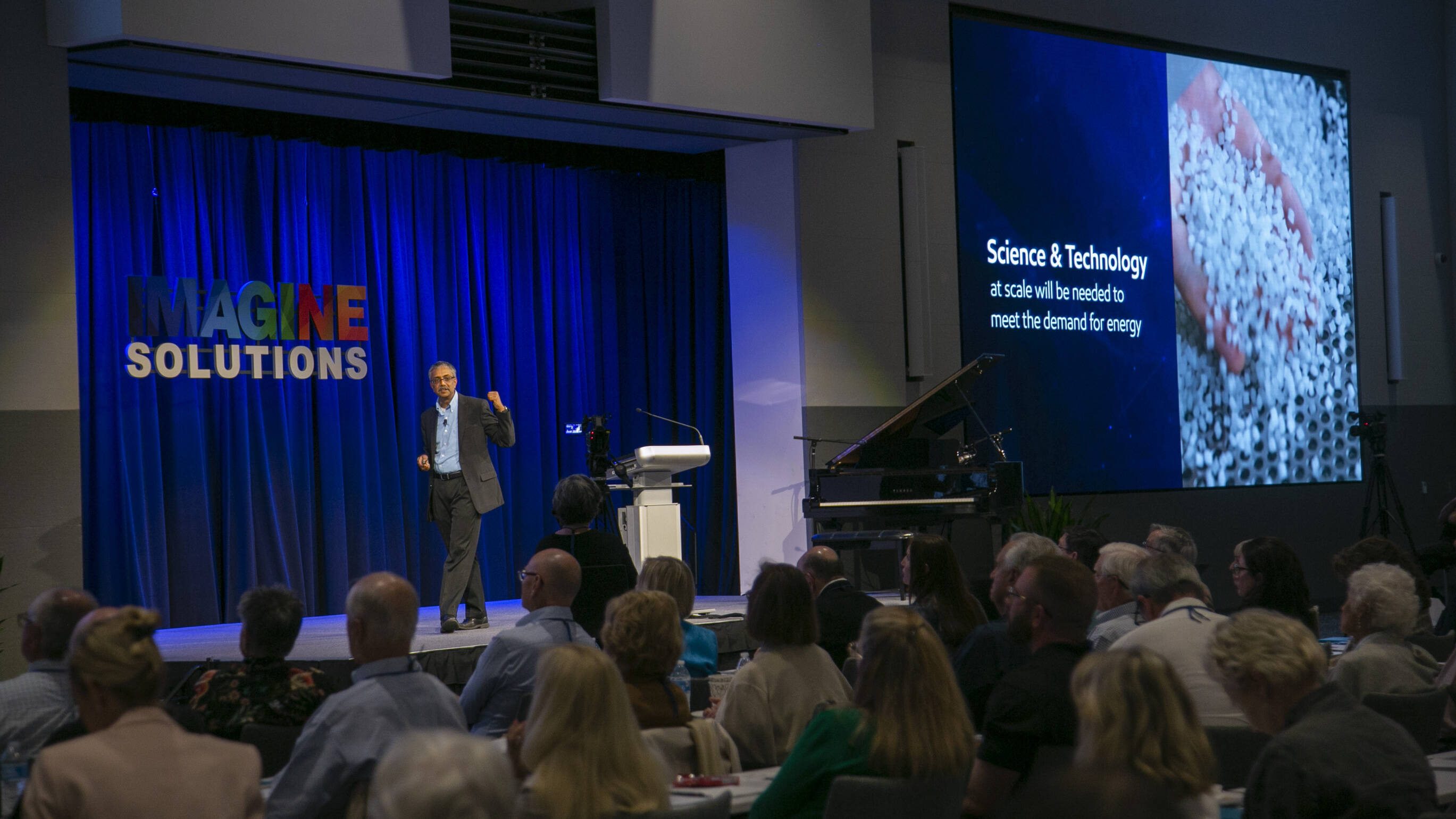 Imagine that developing energy, climate solutions with science and technology