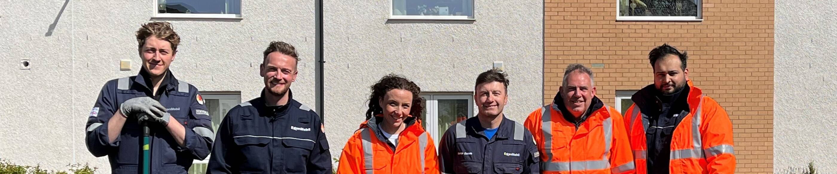 ExxonMobil Fife ethylene plant volunteers in the community