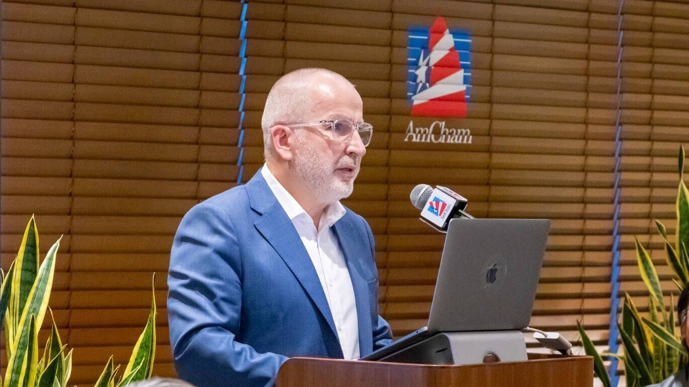 ExxonMobil China Chairman discusses Global Outlook for 2050 at AmCham Hong Kong