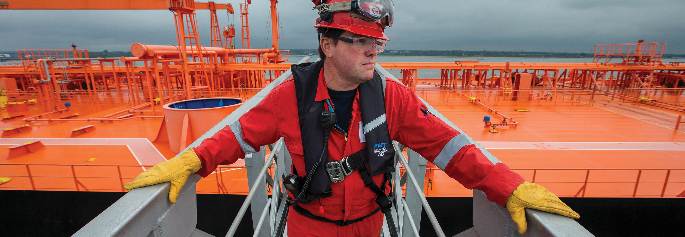 ExxonMobil personnel on site