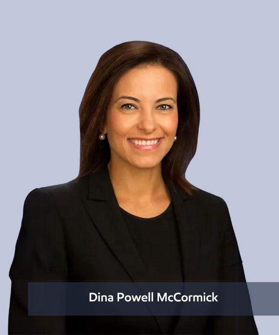 Headshot of ExxonMobil board of director, Dina Powell McCormick