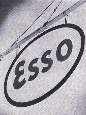 An Esso argentina sign from 1938