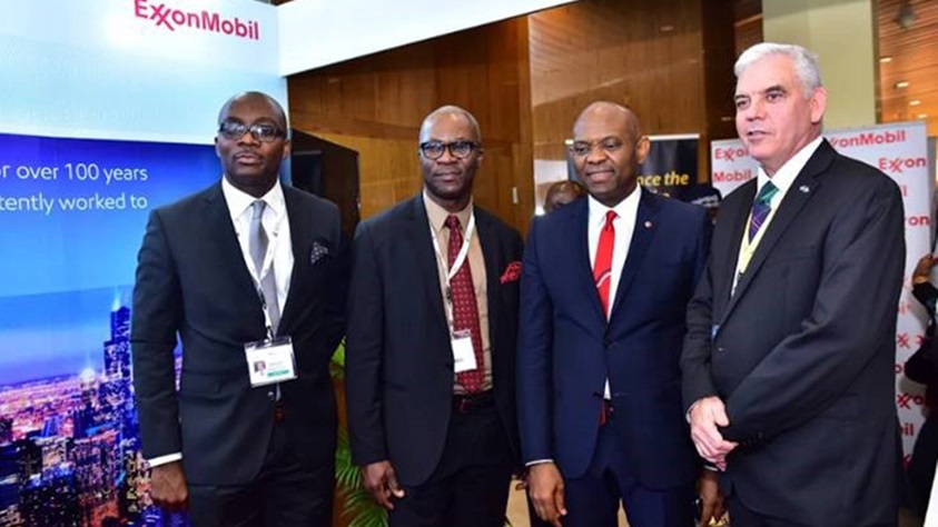 ExxonMobil employees at the 2017 Nigeria Economic Summit.