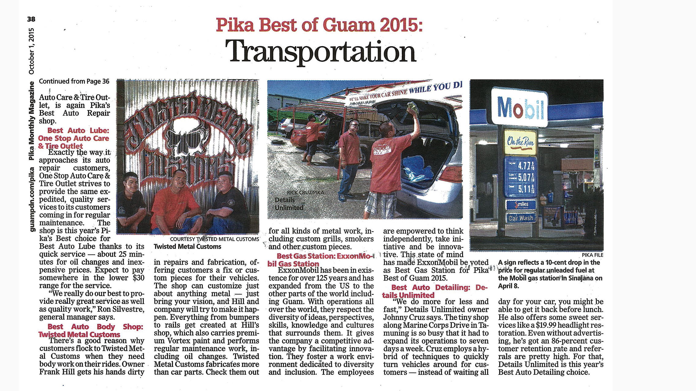 Pika Guam monthly magazine
