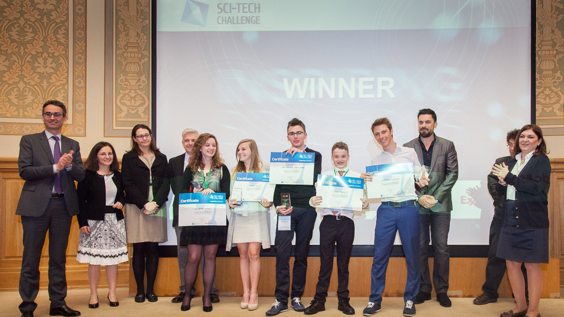 JA-Europe Sci-Tech Challenge winners