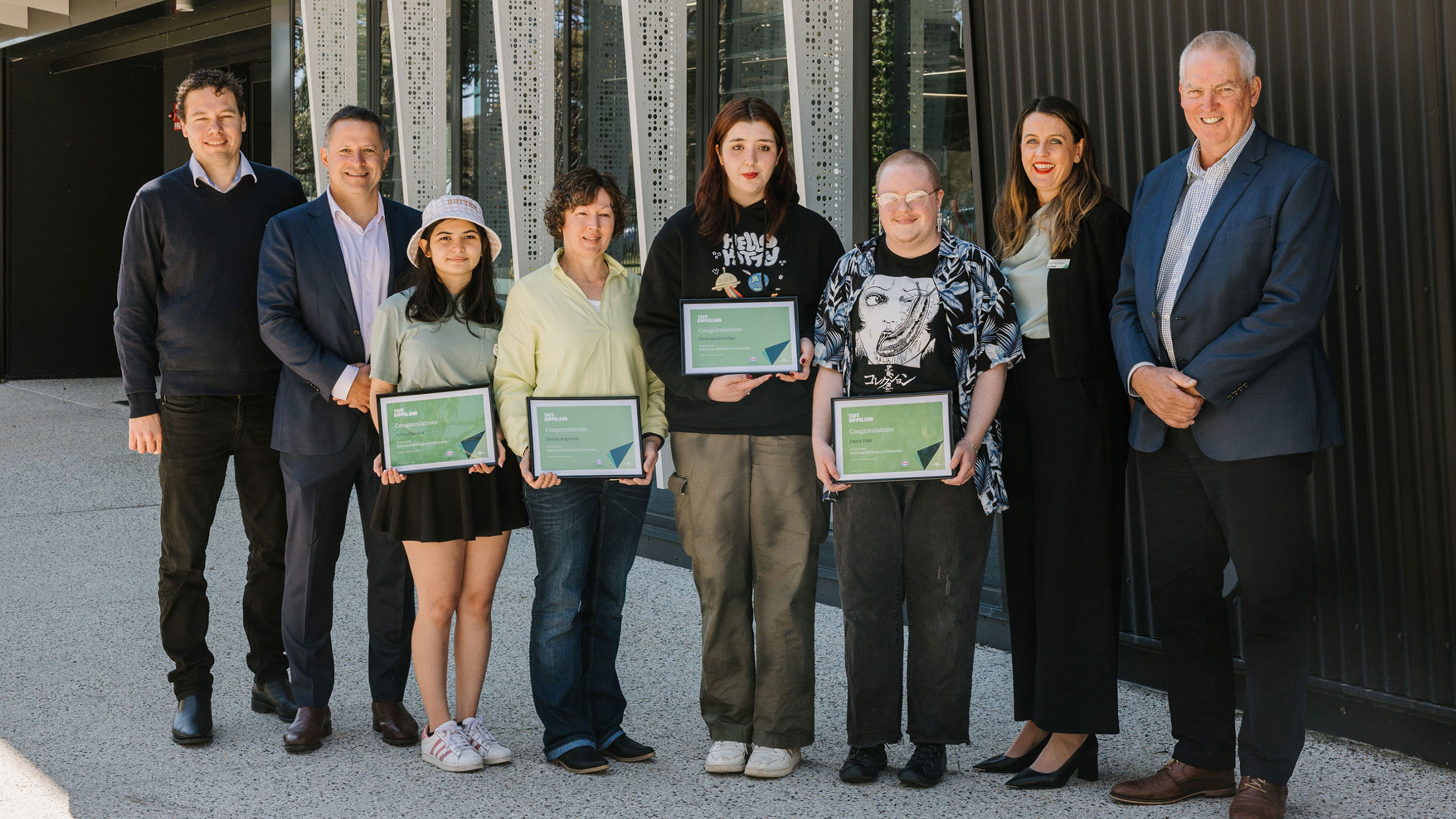 Esso Australia recognised for contribution towards TAFE Gippsland scholarships program