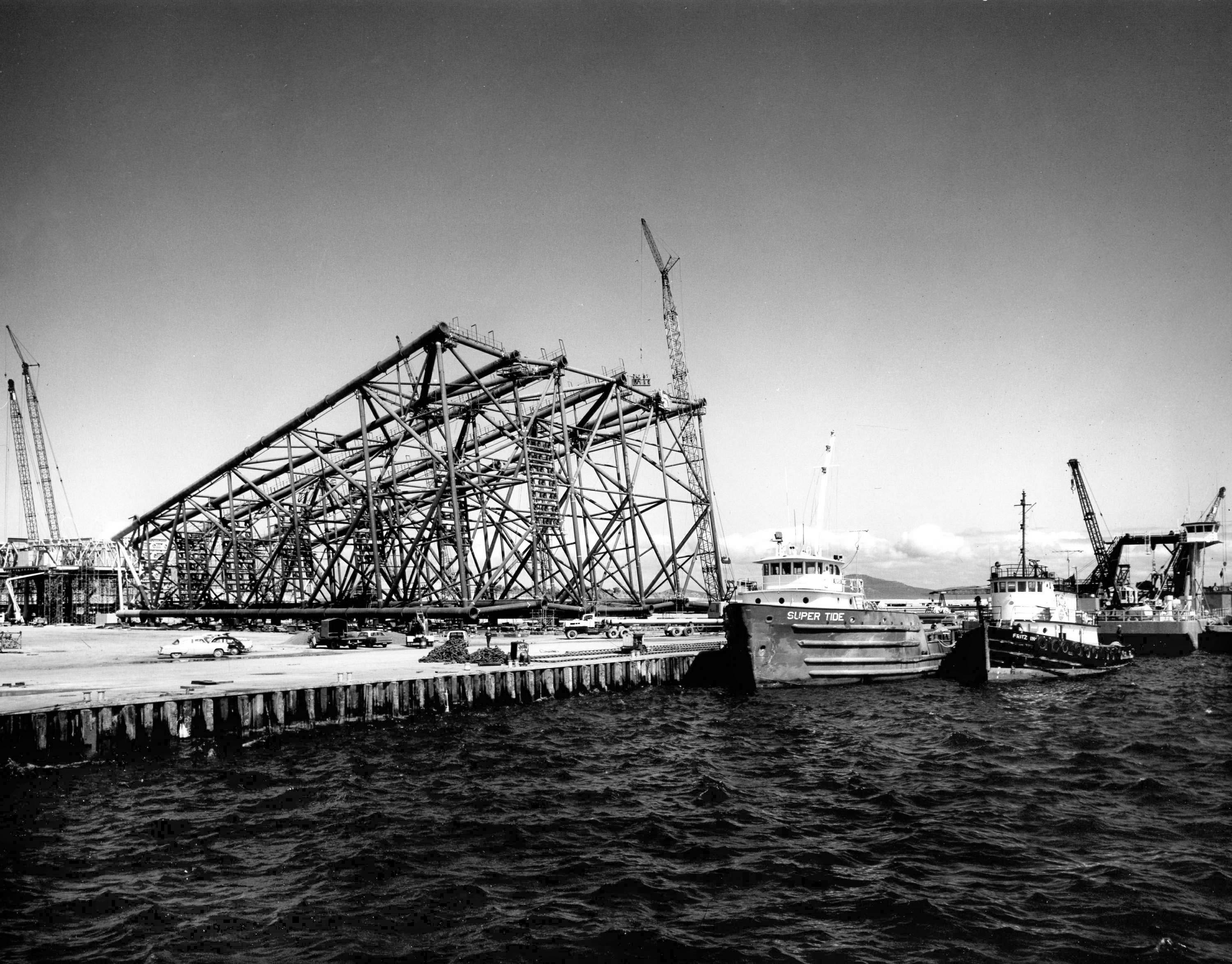 Image Construction at Barry Beach Marine Terminal.