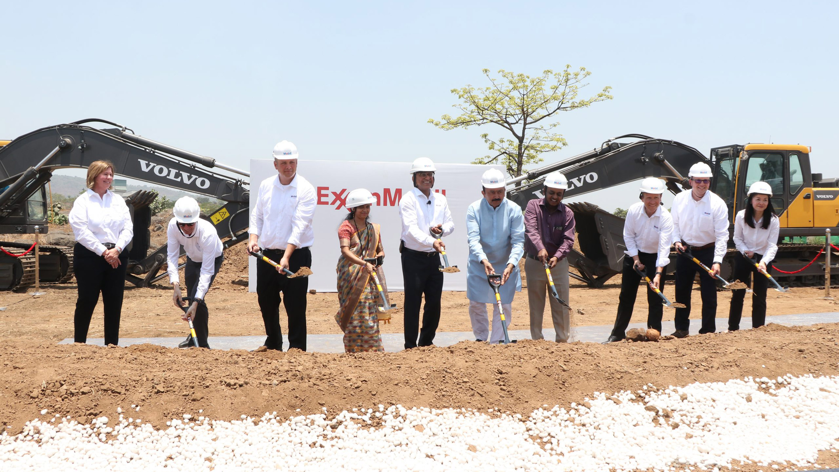 breaking ground on first greenfield investment in India