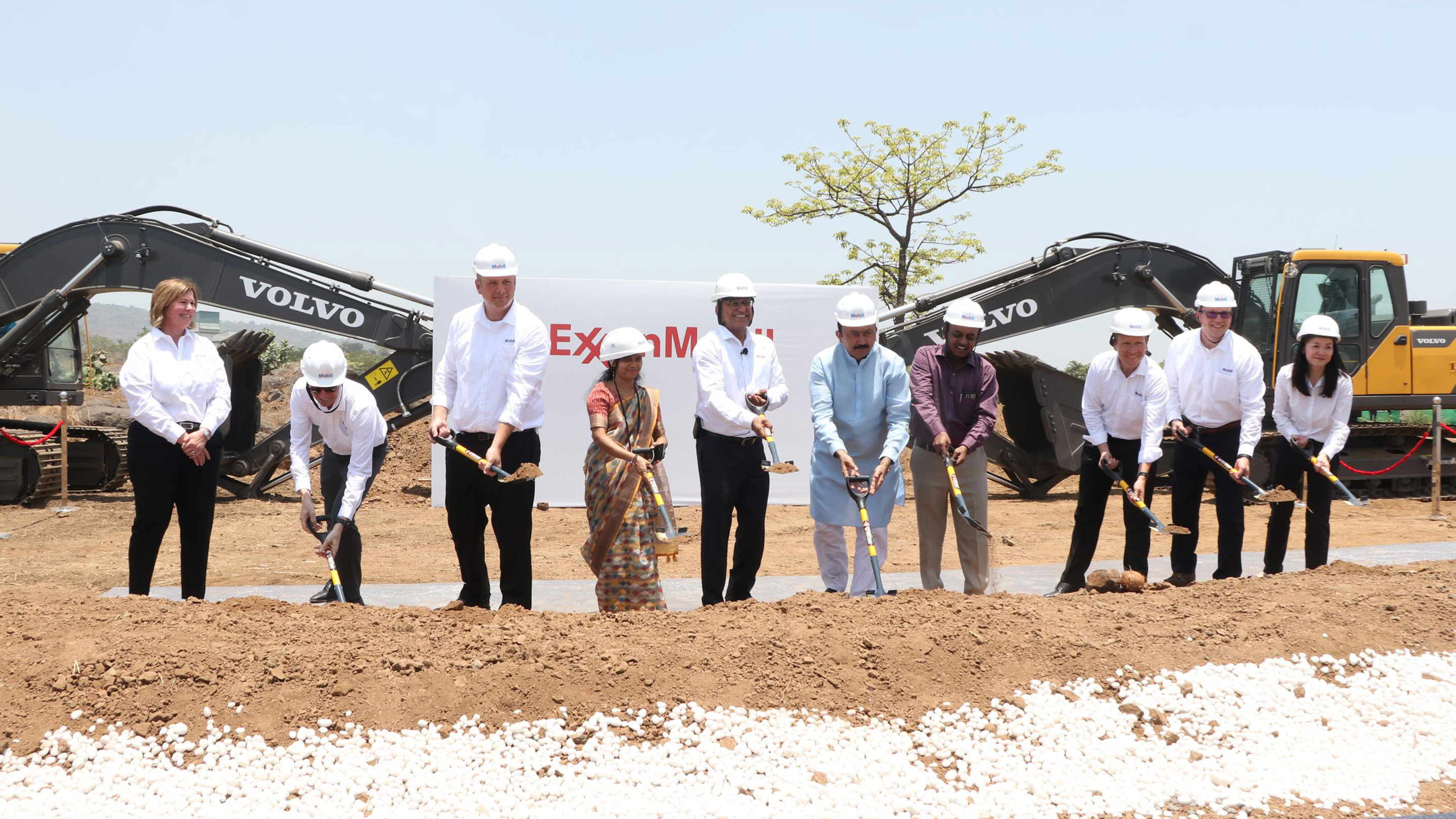 Breaking Ground First Greenfield Investment India ExxonMobil