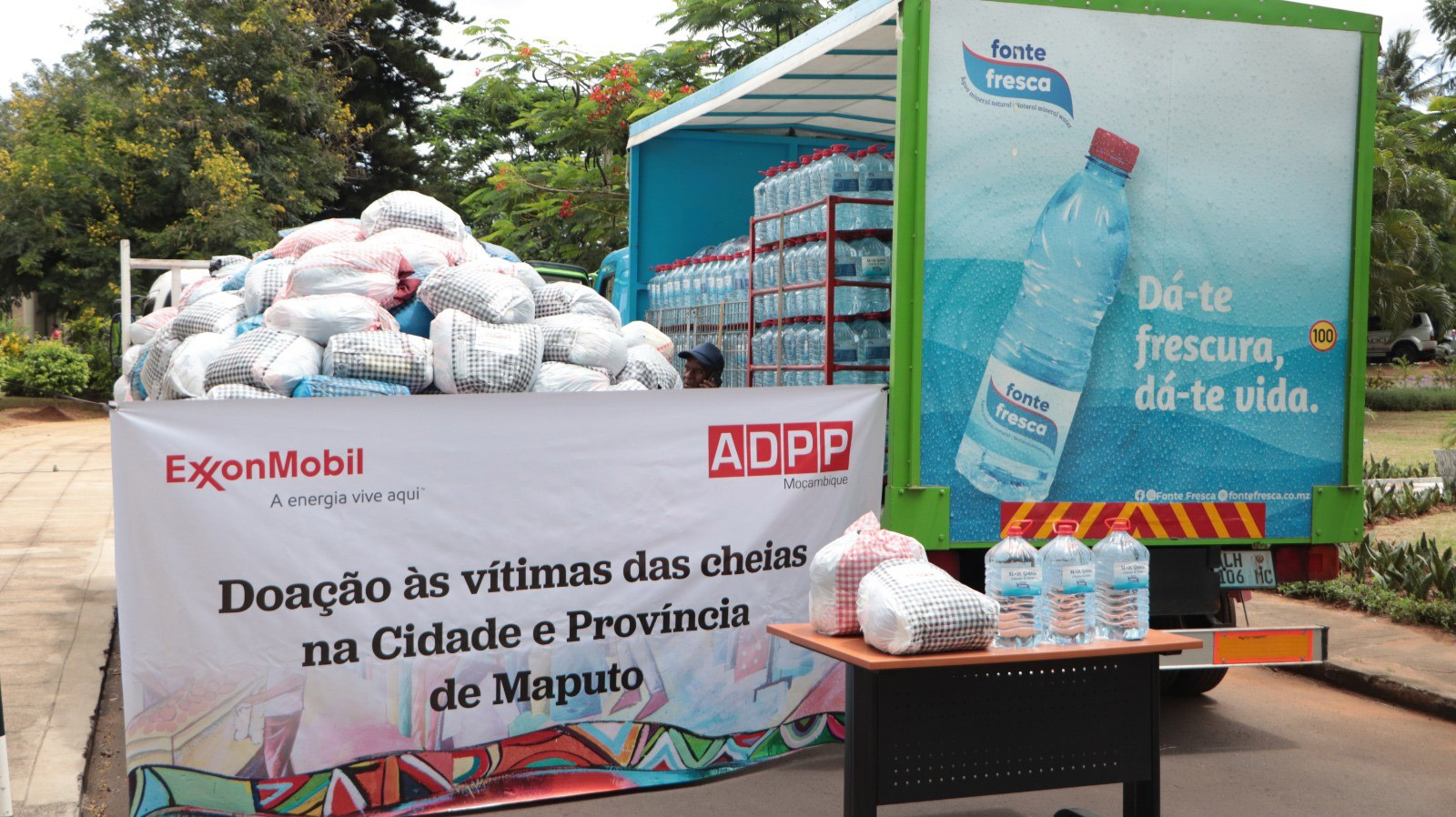 water donation collection site