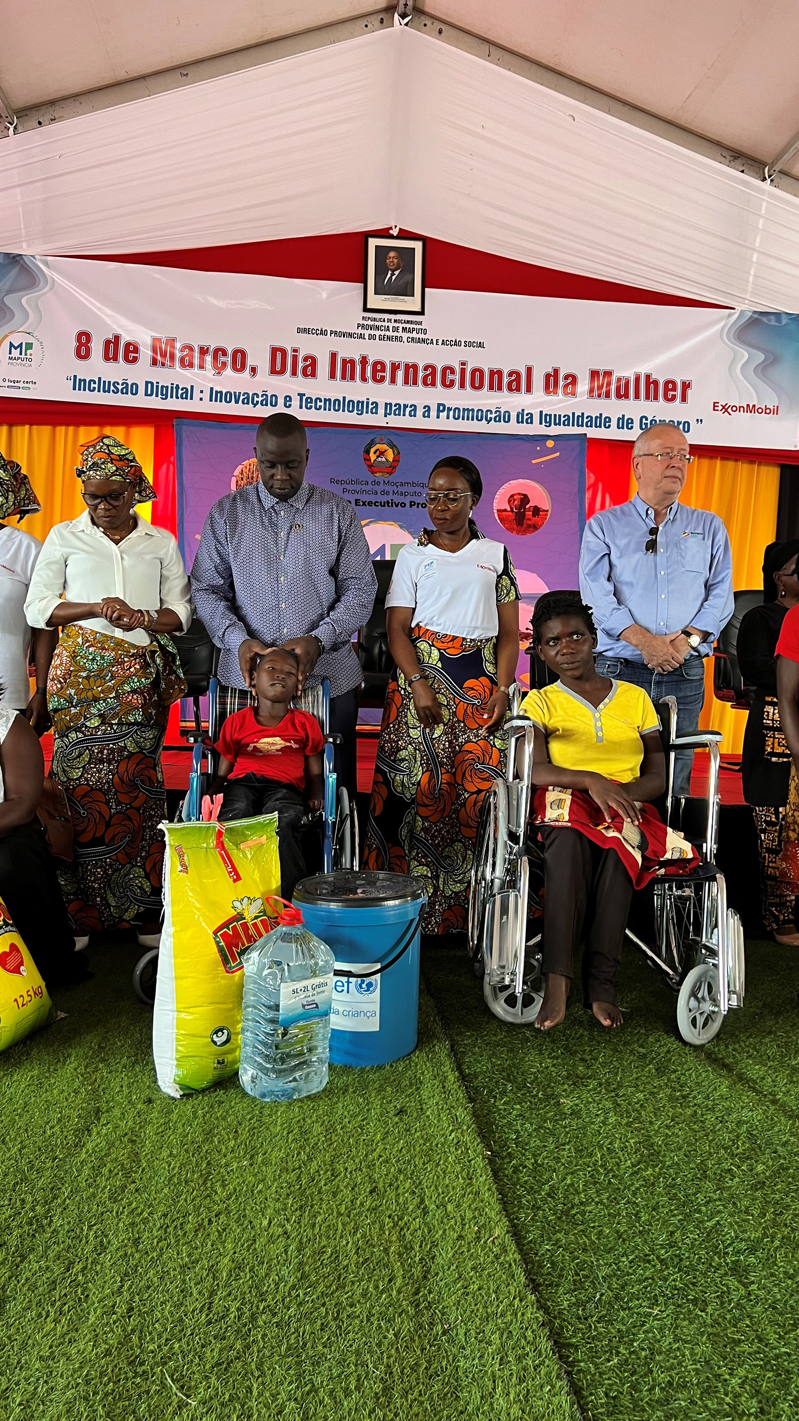 donation of female hygiene products