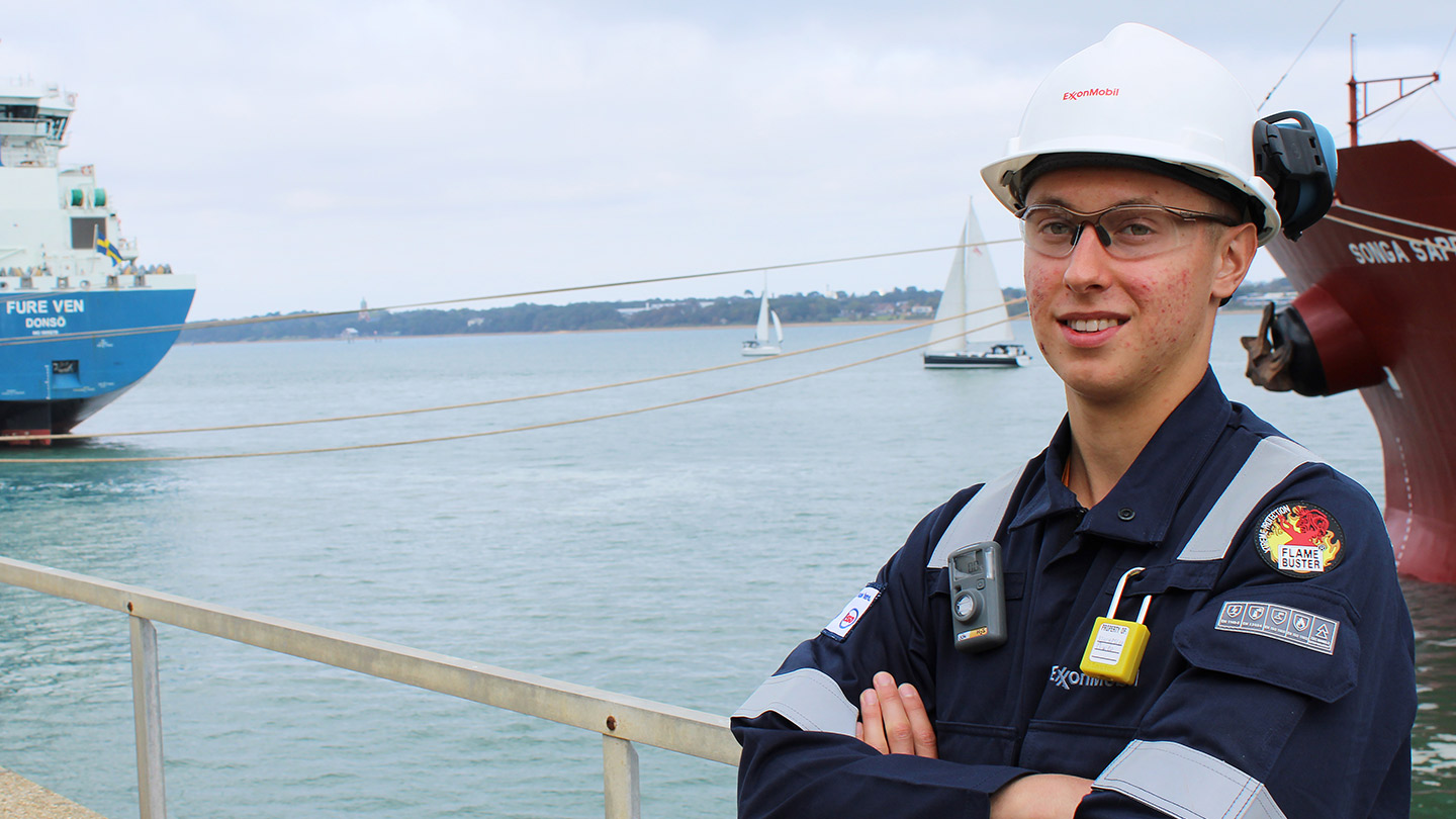 ExxonMobil Fawley's Ukranian apprentice