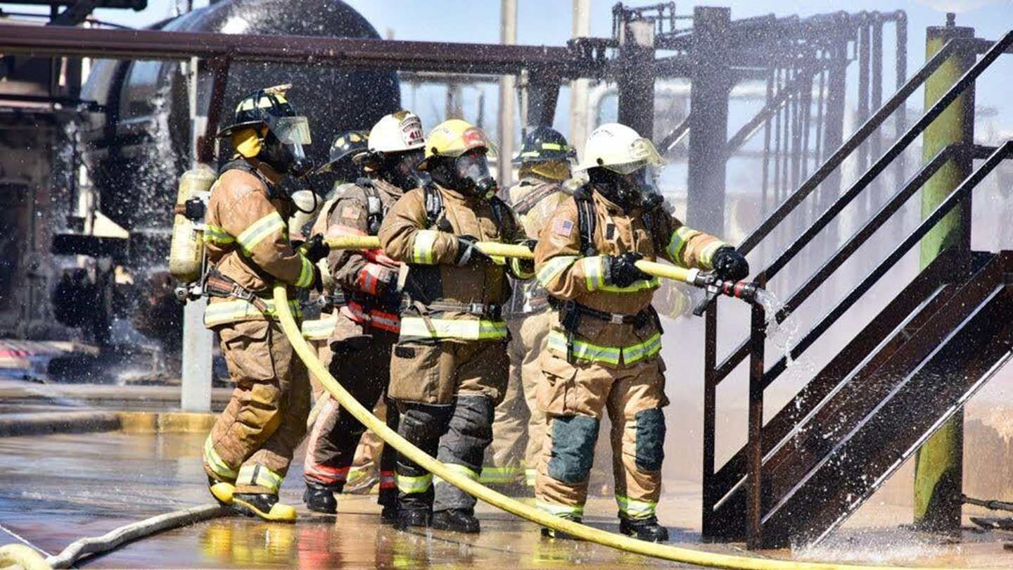 ExxonMobil Baton Rouge trains Louisianna firefighters