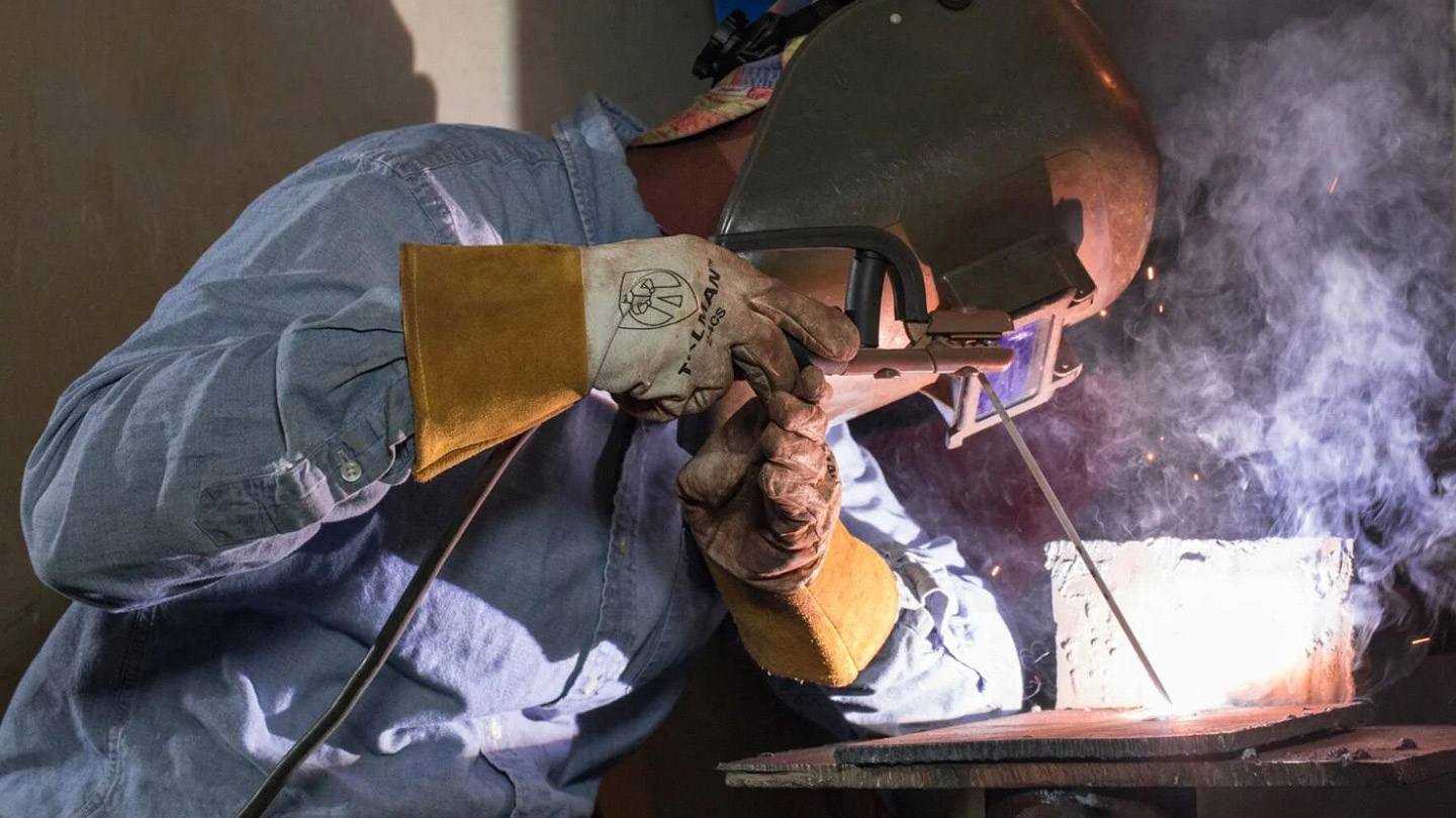 EMBR developing local career opporunities such as welder pictured