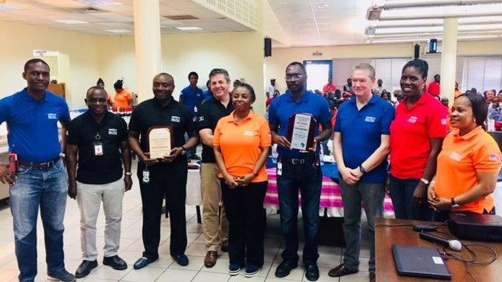 Bonny River Terminal (BRT) receive award for Safety operations