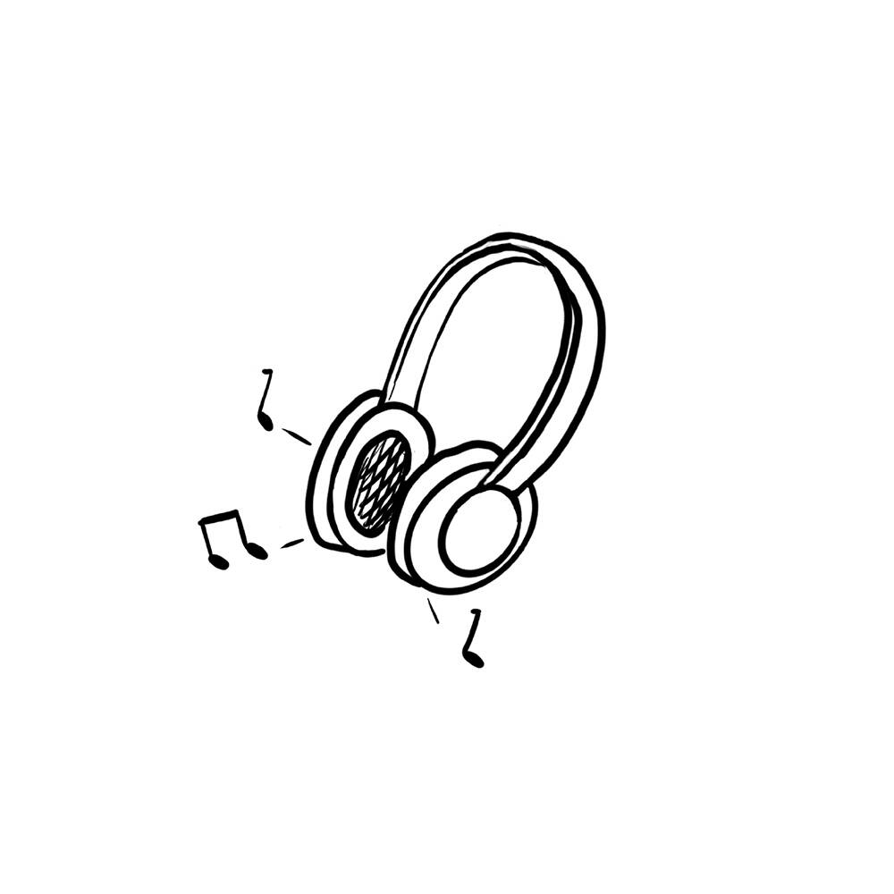 Headphone sketch