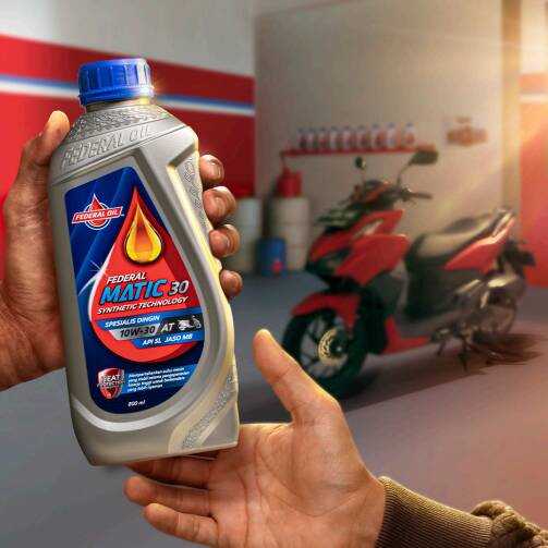 Image Federal Oil lubricants is now a lubricant product that is capable of serving all motorcycle brands.