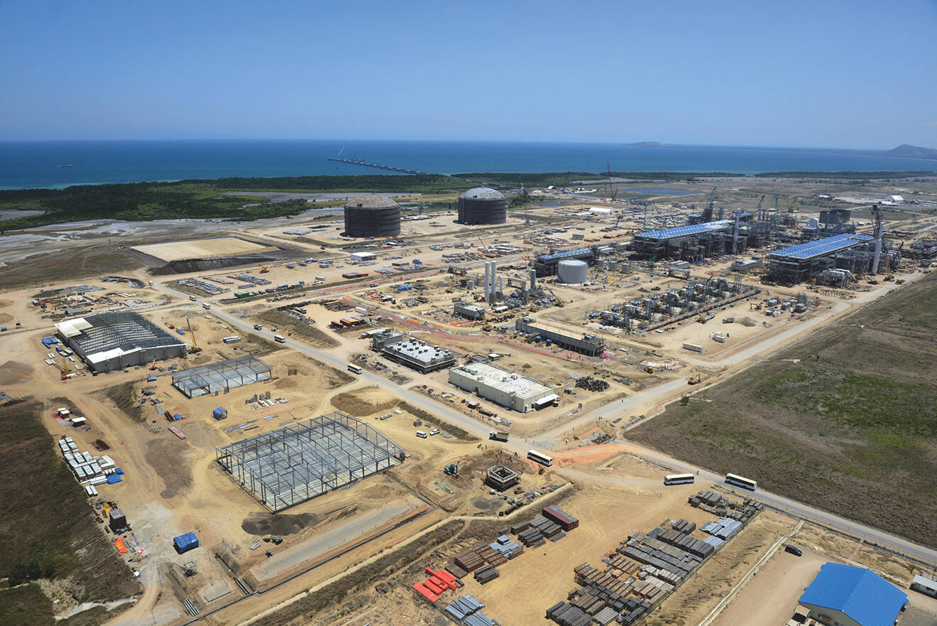 The first shipment of liquefied natural gas from ExxonMobils PNG LNG Project in Papua New Guinea is delivered to the Tokyo Electric Power Co. Inc. in Japan.