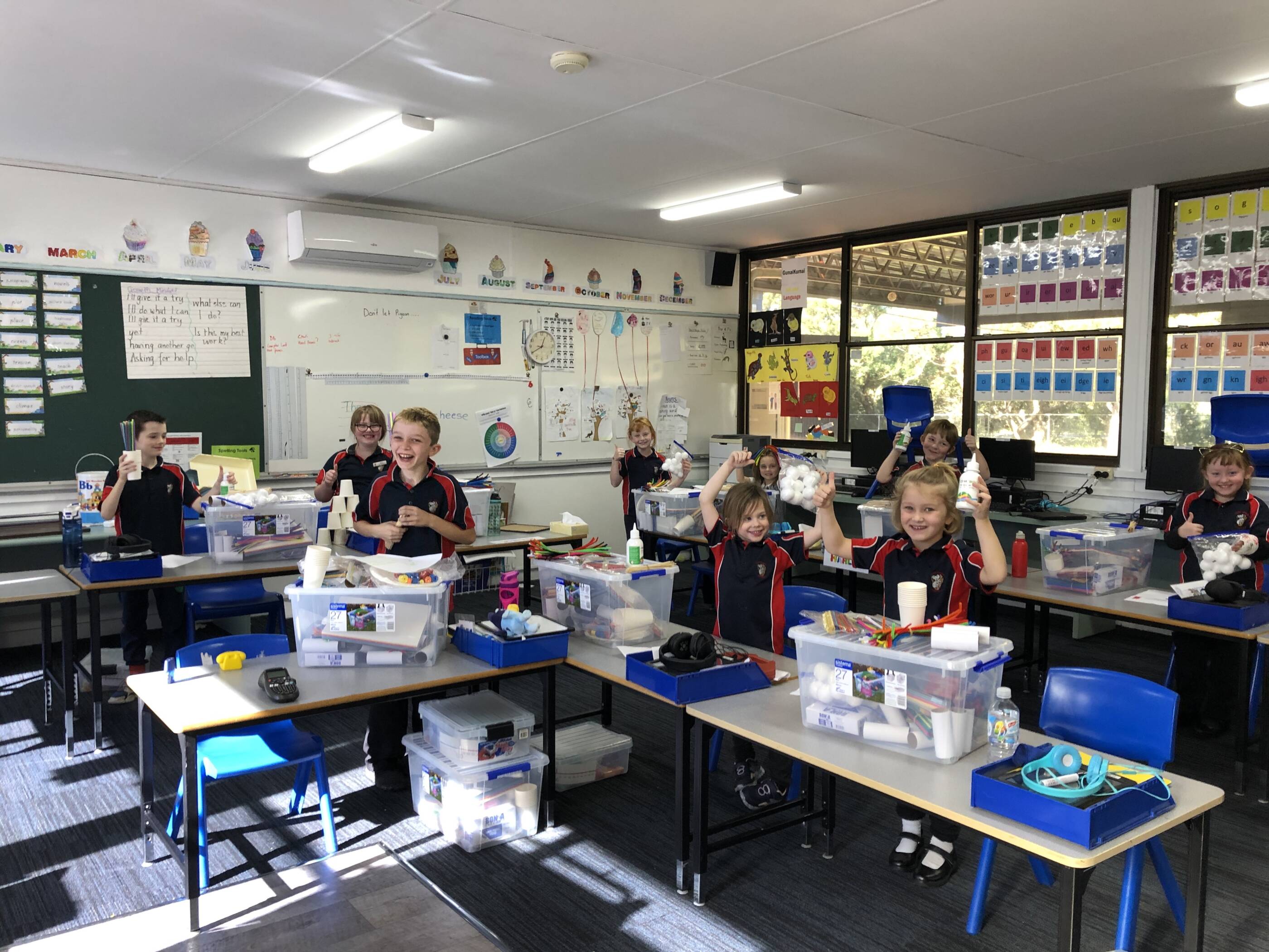 Image Students at Loch Sport Primary School love their new STEM resources funded by an Esso Bright Future Grant.